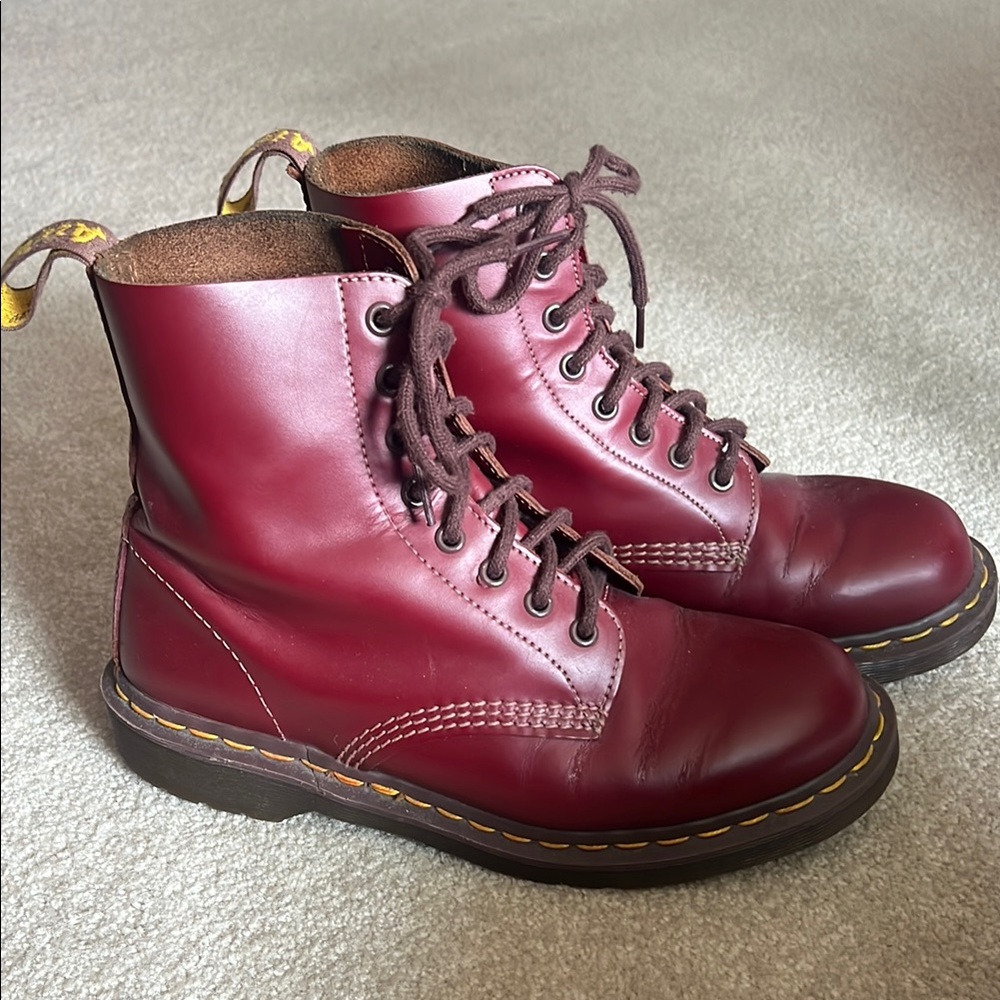 Cherry Red Dr. Martens
